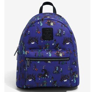 Loungefly Disney The Nightmare Before Christmas Halloween Town Icons mini backpa